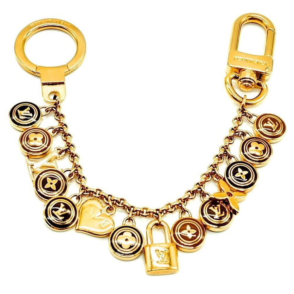 LOUIS VUITTON Pastilles Porte Cles Chaine Bag Charm M65380